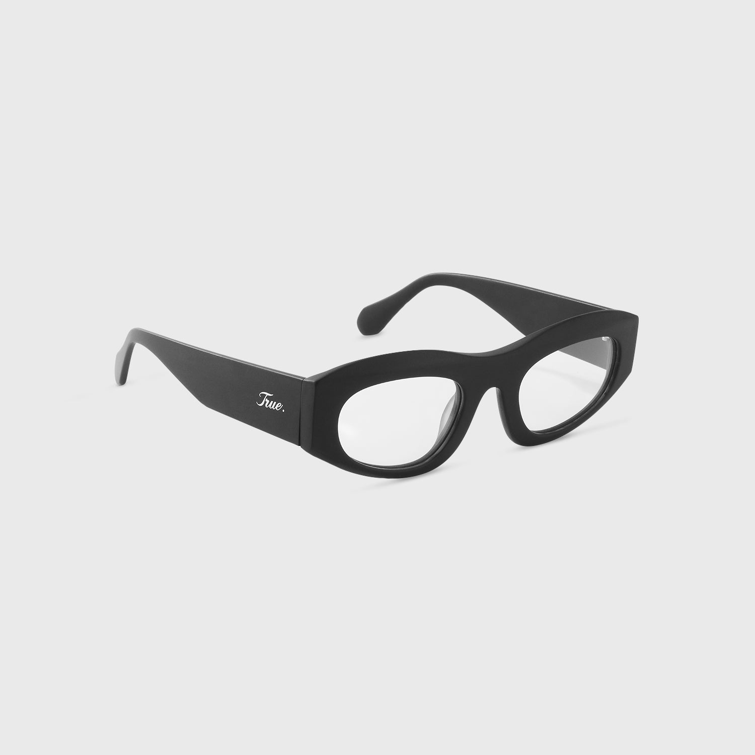 GEOMETRIC CLEAR SUNGLASSES