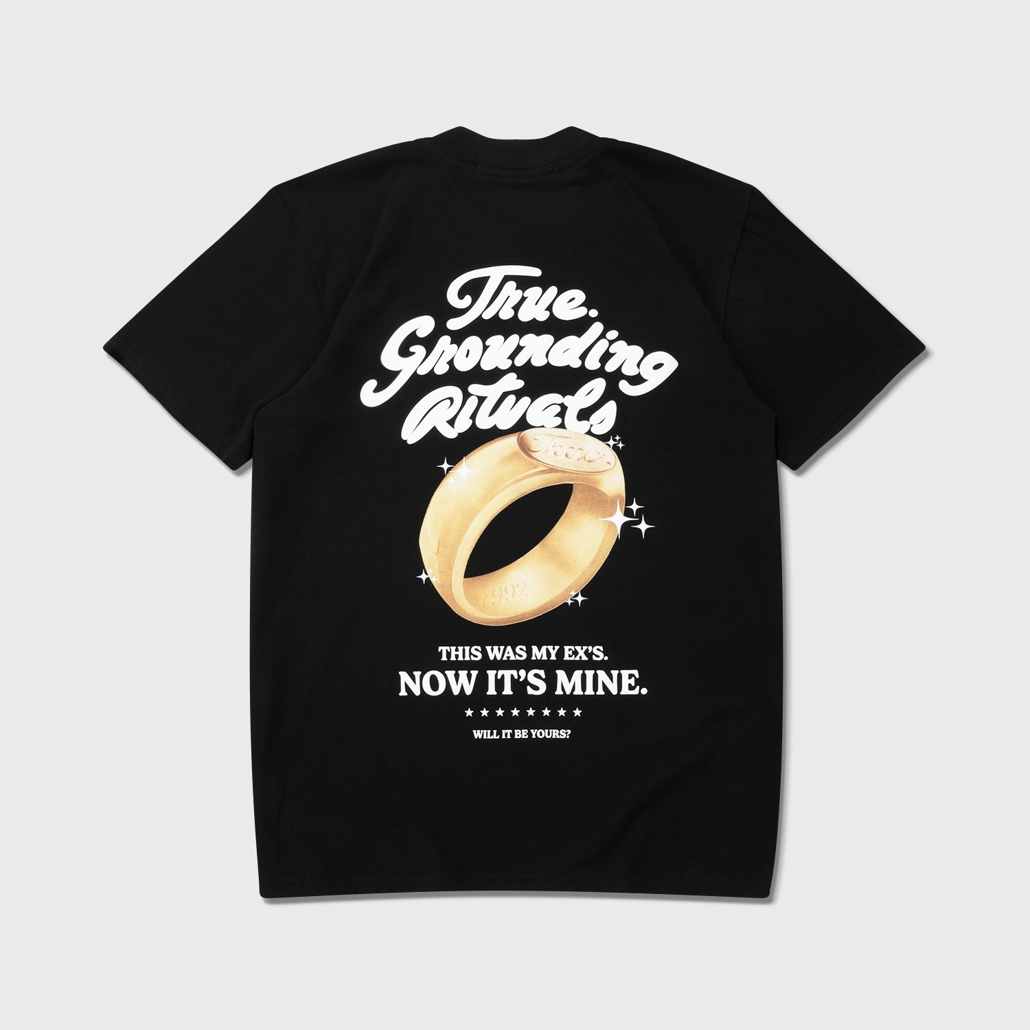 GROUNDING RITUALS T-SHIRT - BLACK
