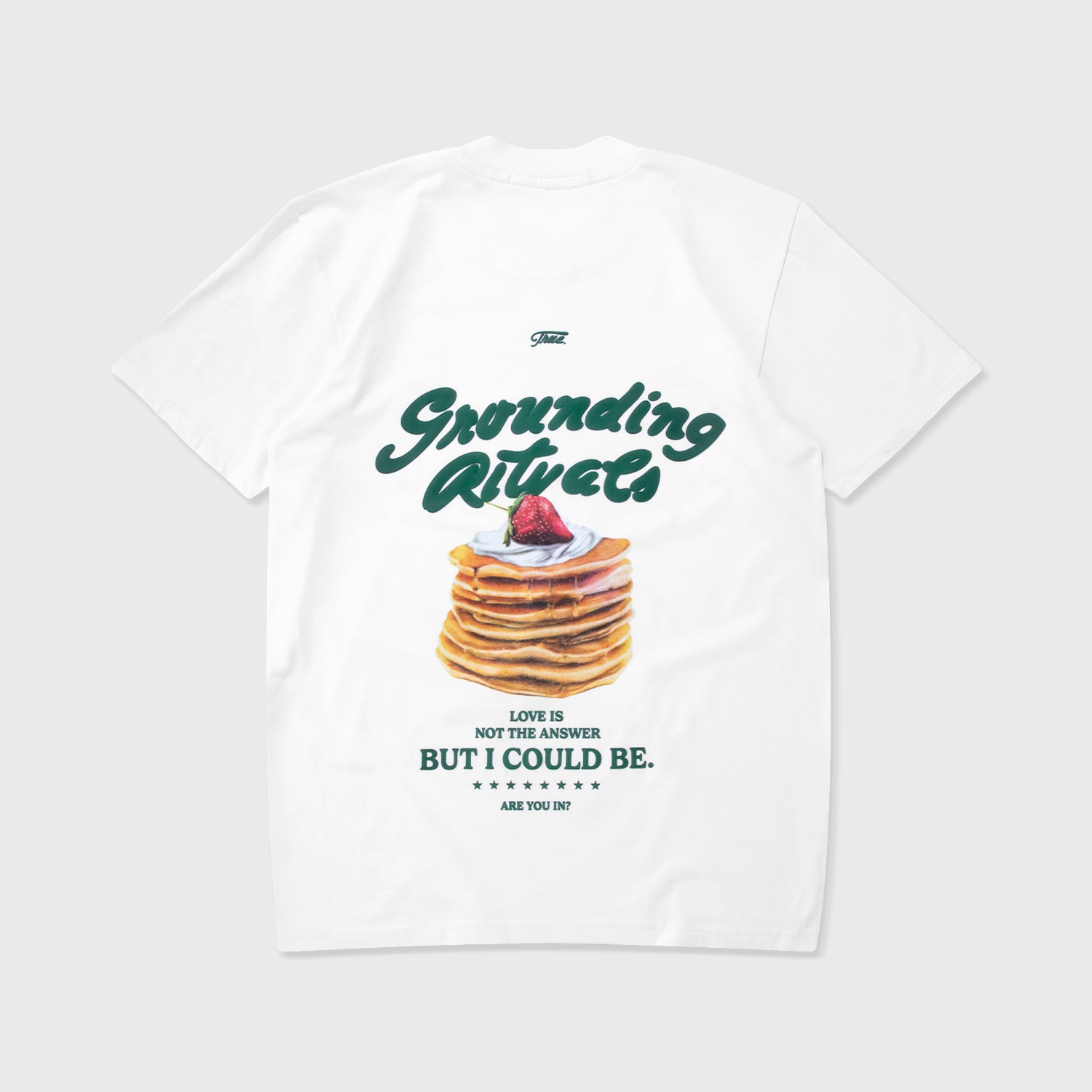 GROUNDING RITUALS T-SHIRT - WHITE