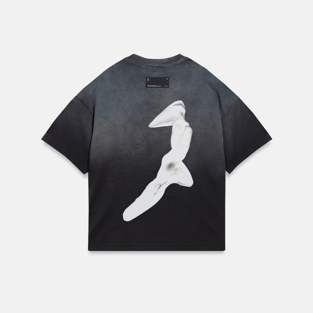HOLY STATE BEAUTIFUL SOUL BOXY FIT TSHIRT MIDNIGHT BLACK