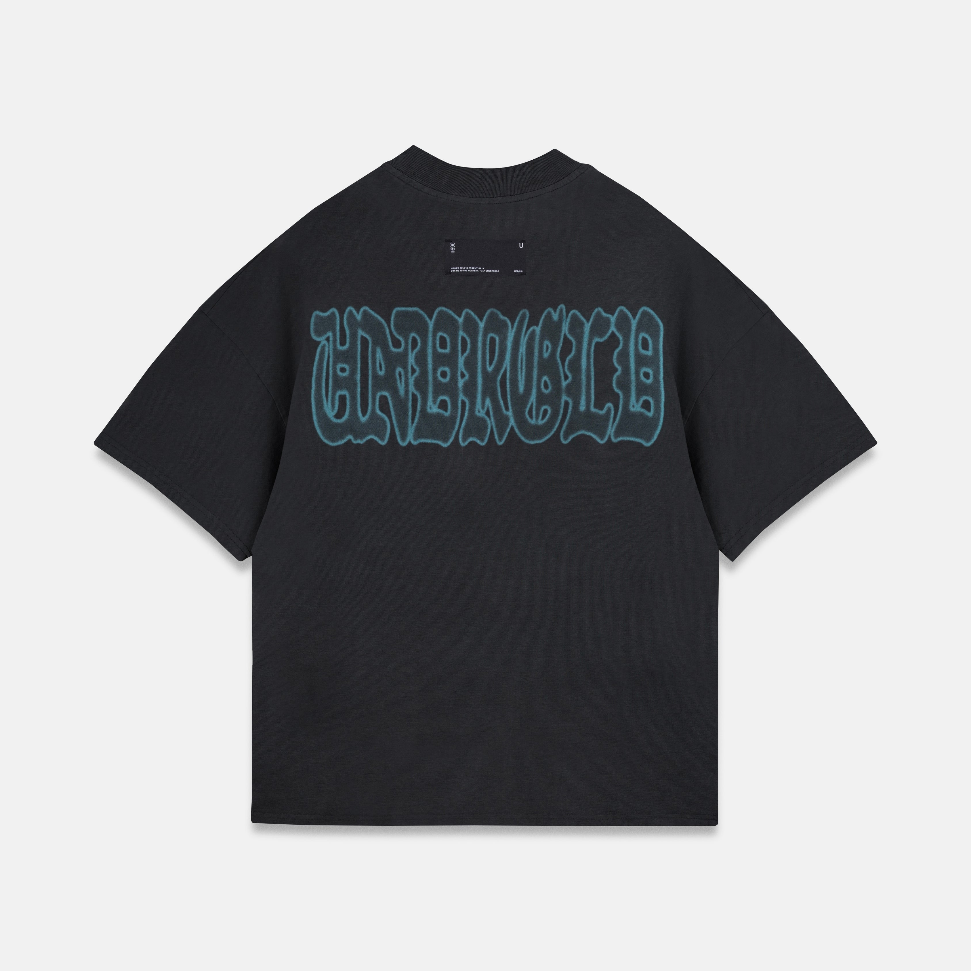 HOLY STATE DIVINITY BOXY FIT T-SHIRT - VINTAGE BLACK