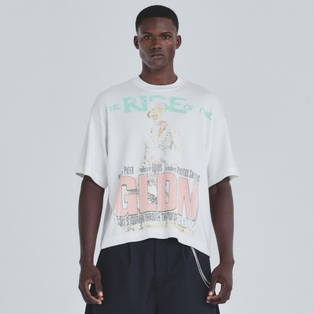 HOLY STATE GLDN PROPHECY BOXY FIT TSHIRT - WHITE