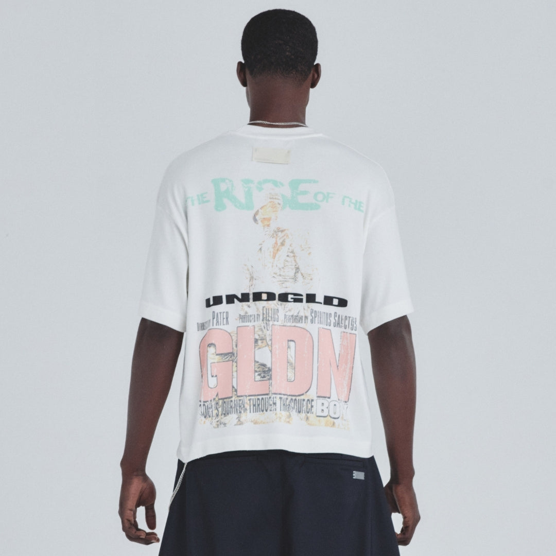 HOLY STATE GLDN PROPHECY BOXY FIT TSHIRT - WHITE