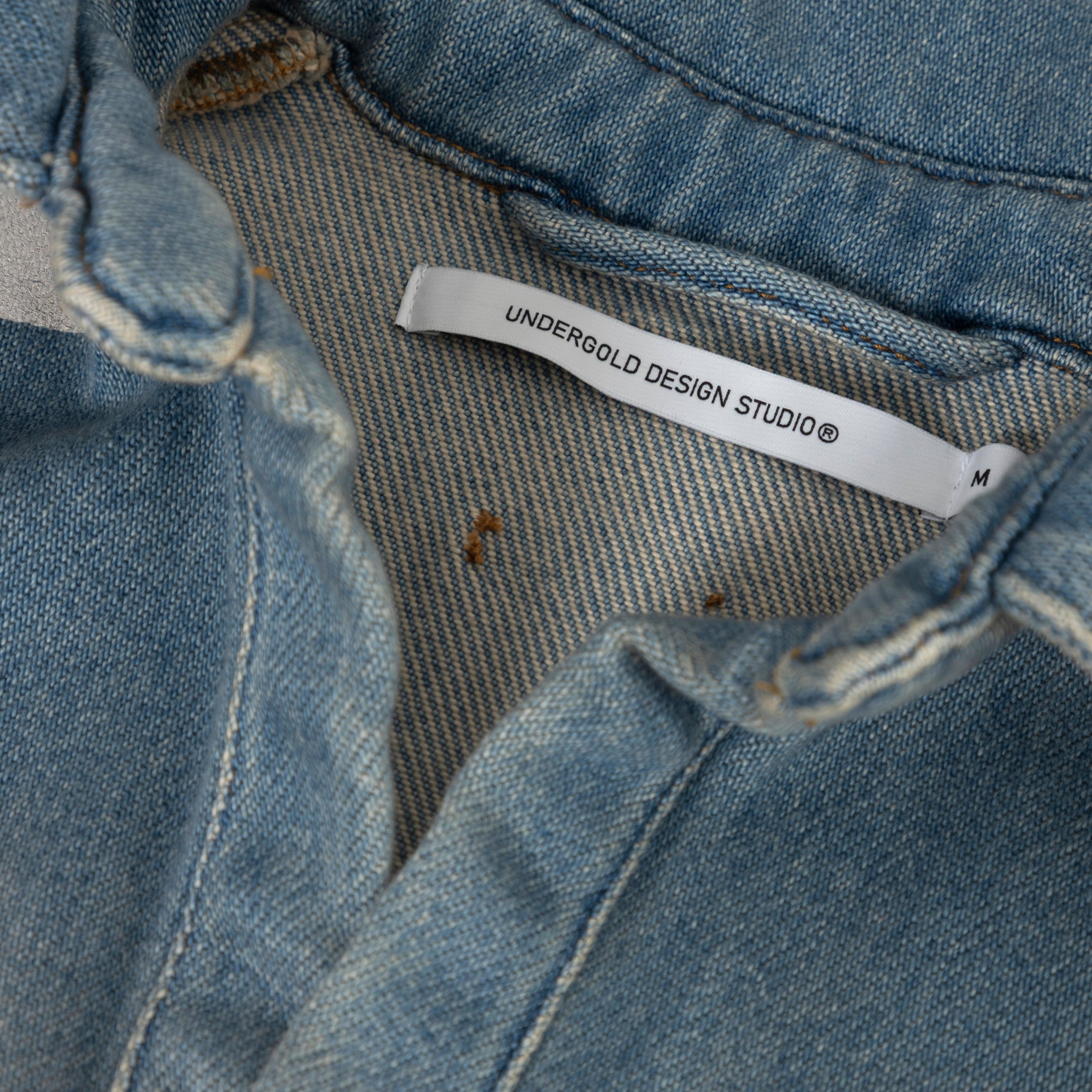 HOLY STATE UNDRGLD DENIM SHIRT - SAND BLUE