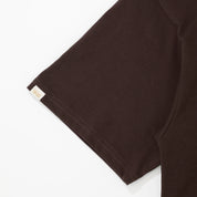 HEART BOXY TEE - BROWN
