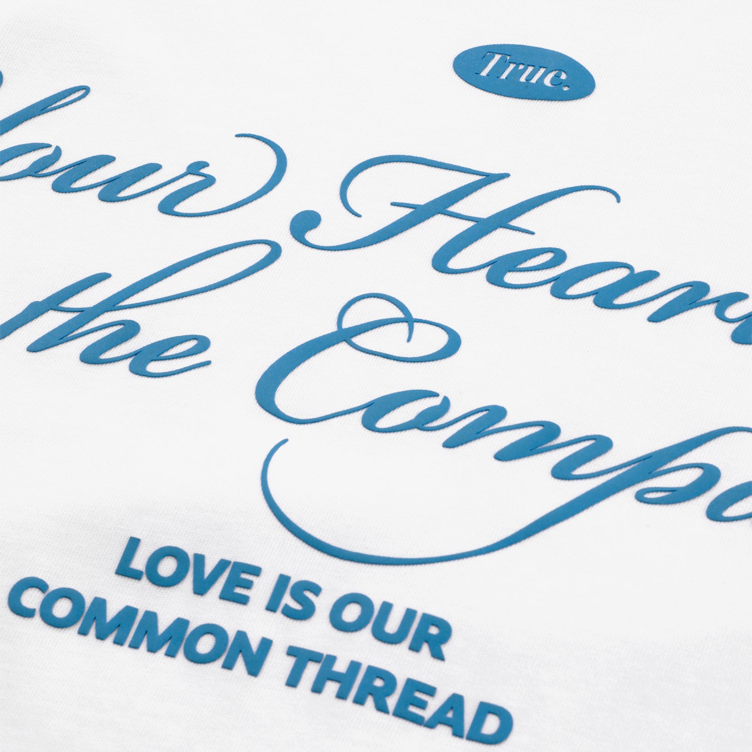 HEARTBEAT OVERSIZED T-SHIRT - WHITE