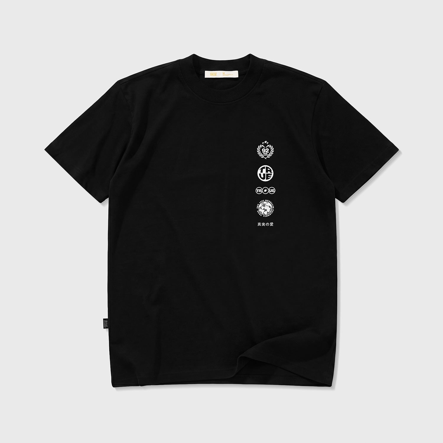 HEARTBEAT T-SHIRT - BLACK