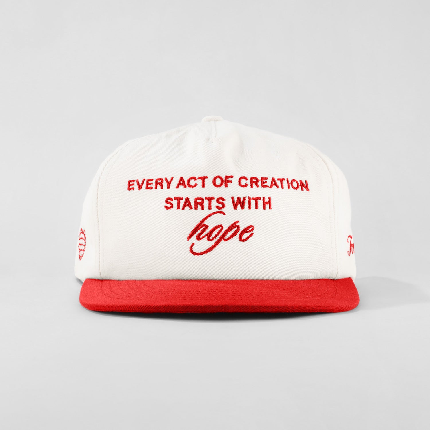 HOPE GOLFER CAP - RED