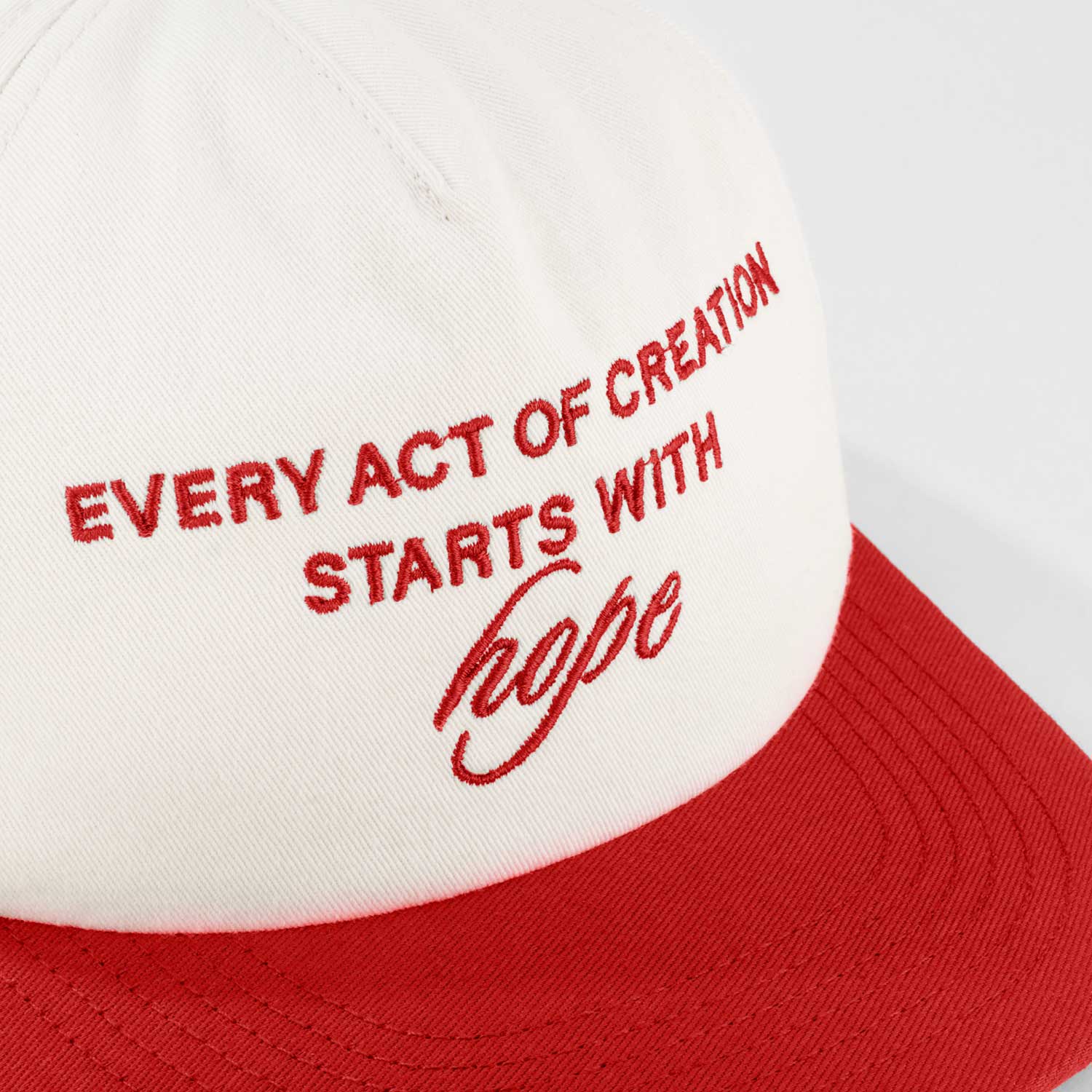 HOPE GOLFER CAP - RED