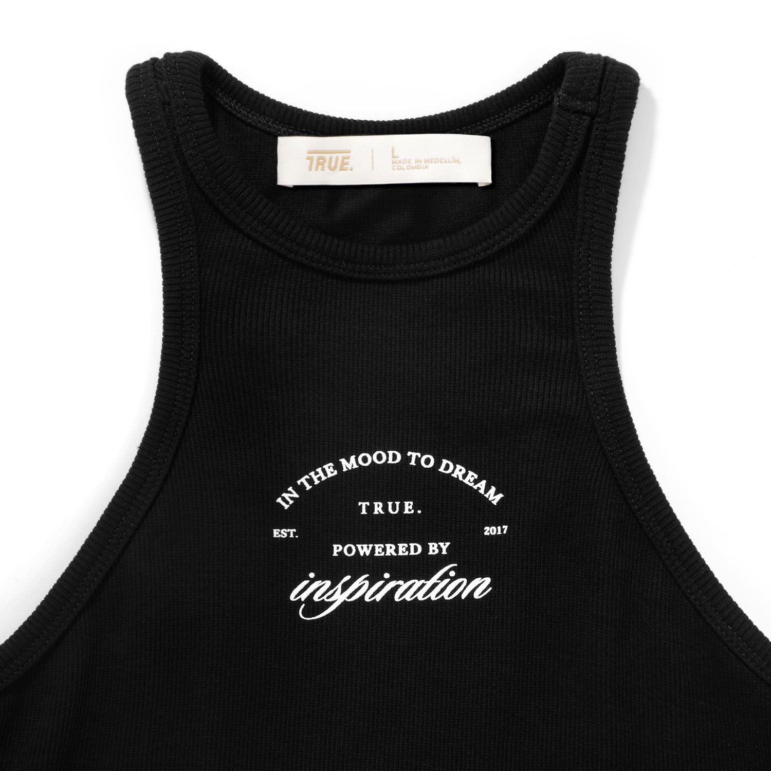 INSPIRATION RIBBED BODY - BLACK