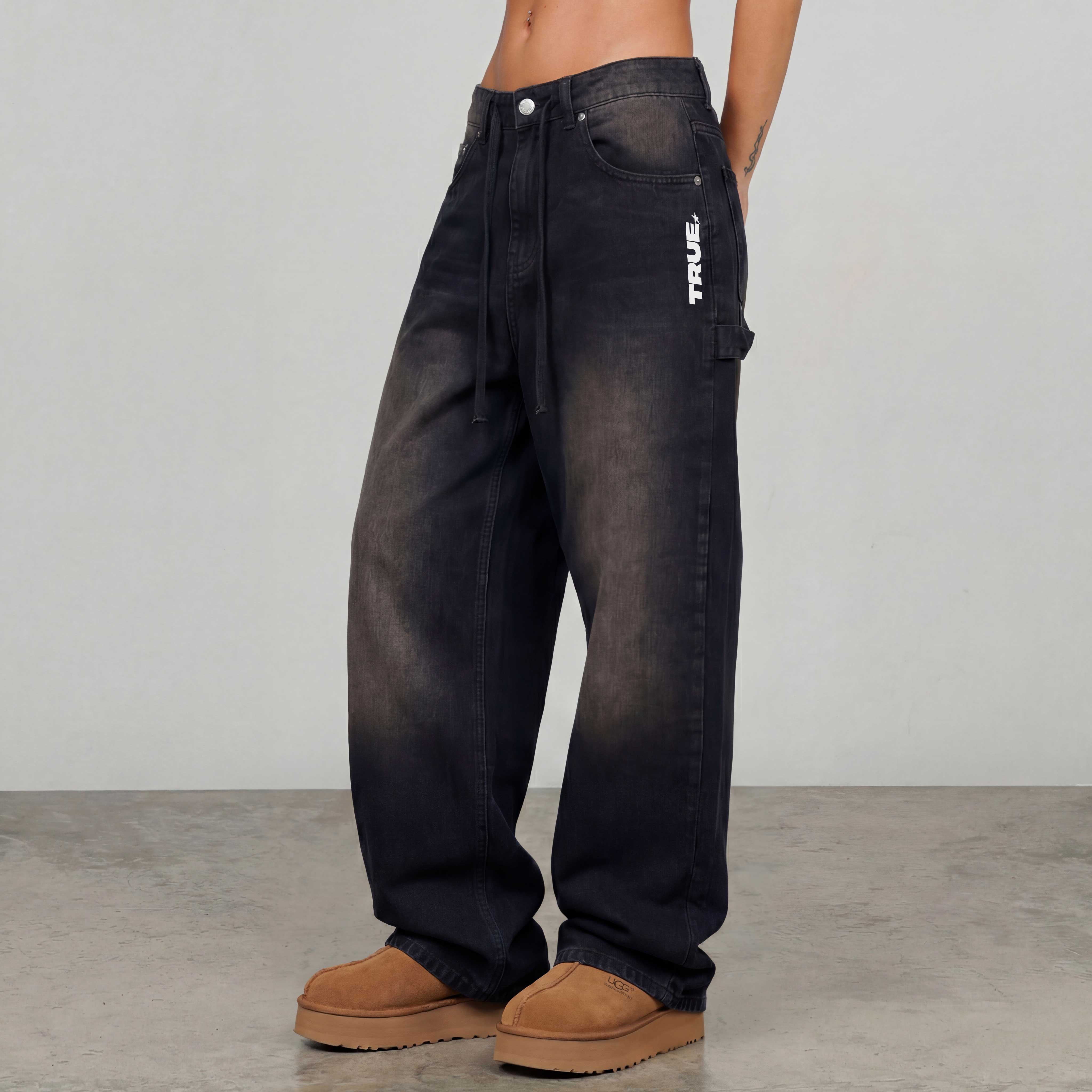 INTUITION DENIM PANT - BLACK