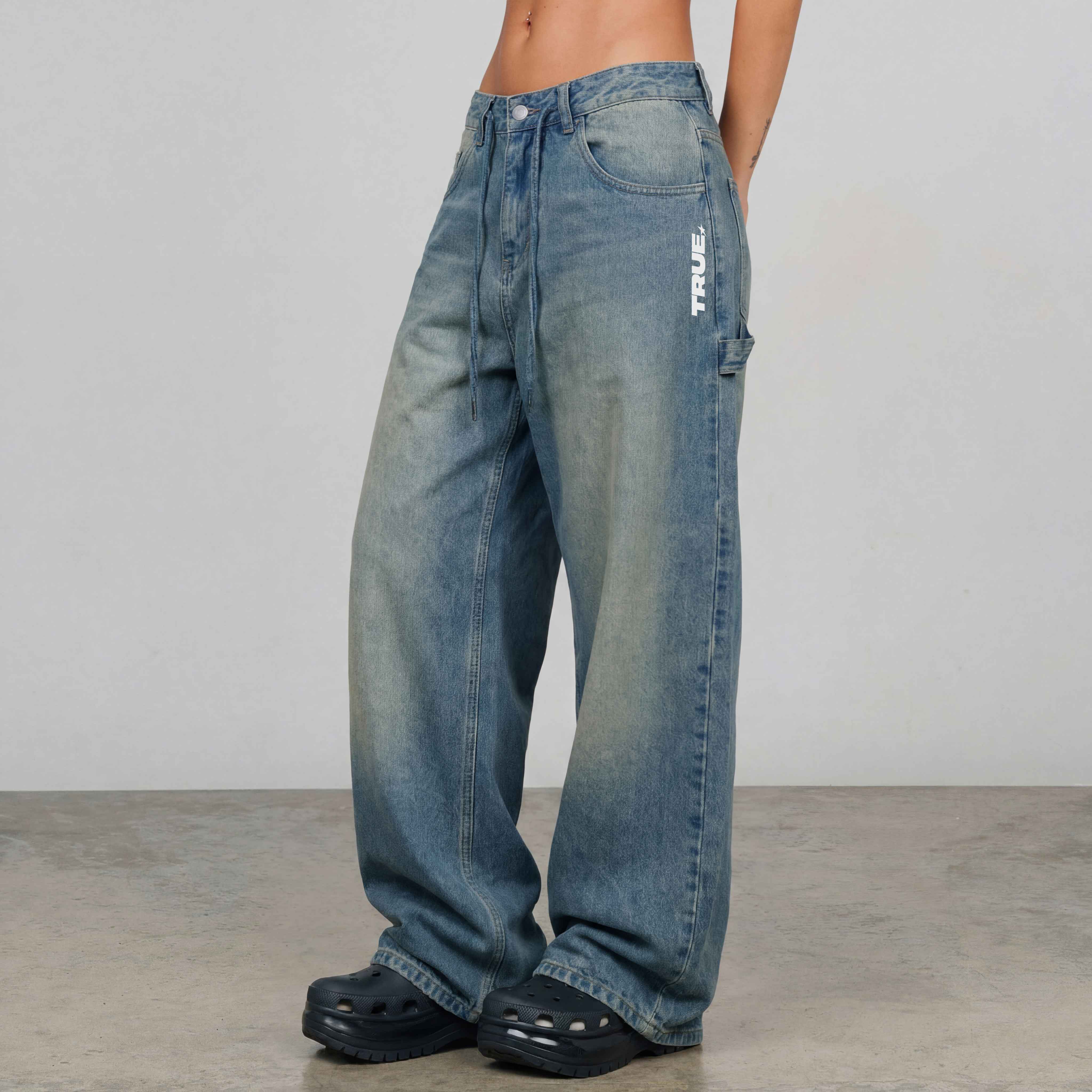 INTUITION DENIM PANT - BLUE