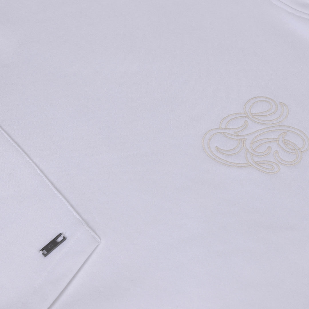 LINE UG ARABESQUES HOODIE - WHITE