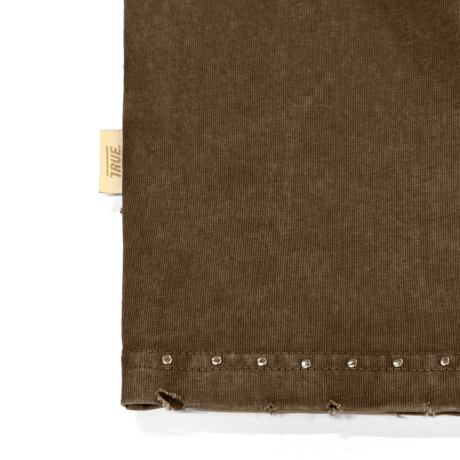 LATINOS VINTAGE BOXY TEE - BROWN