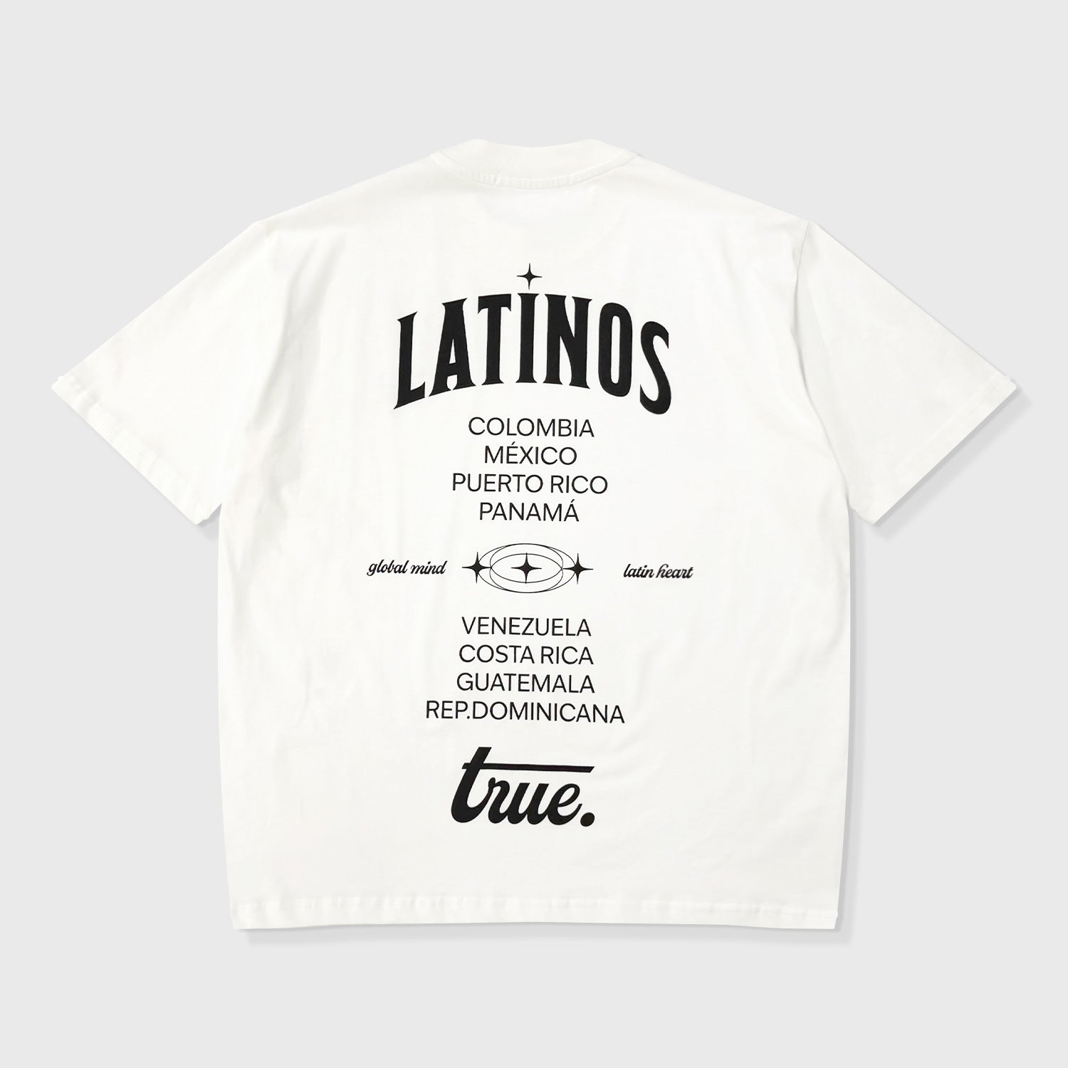 LATINOS OVERSIZED T-SHIRT - CREAM