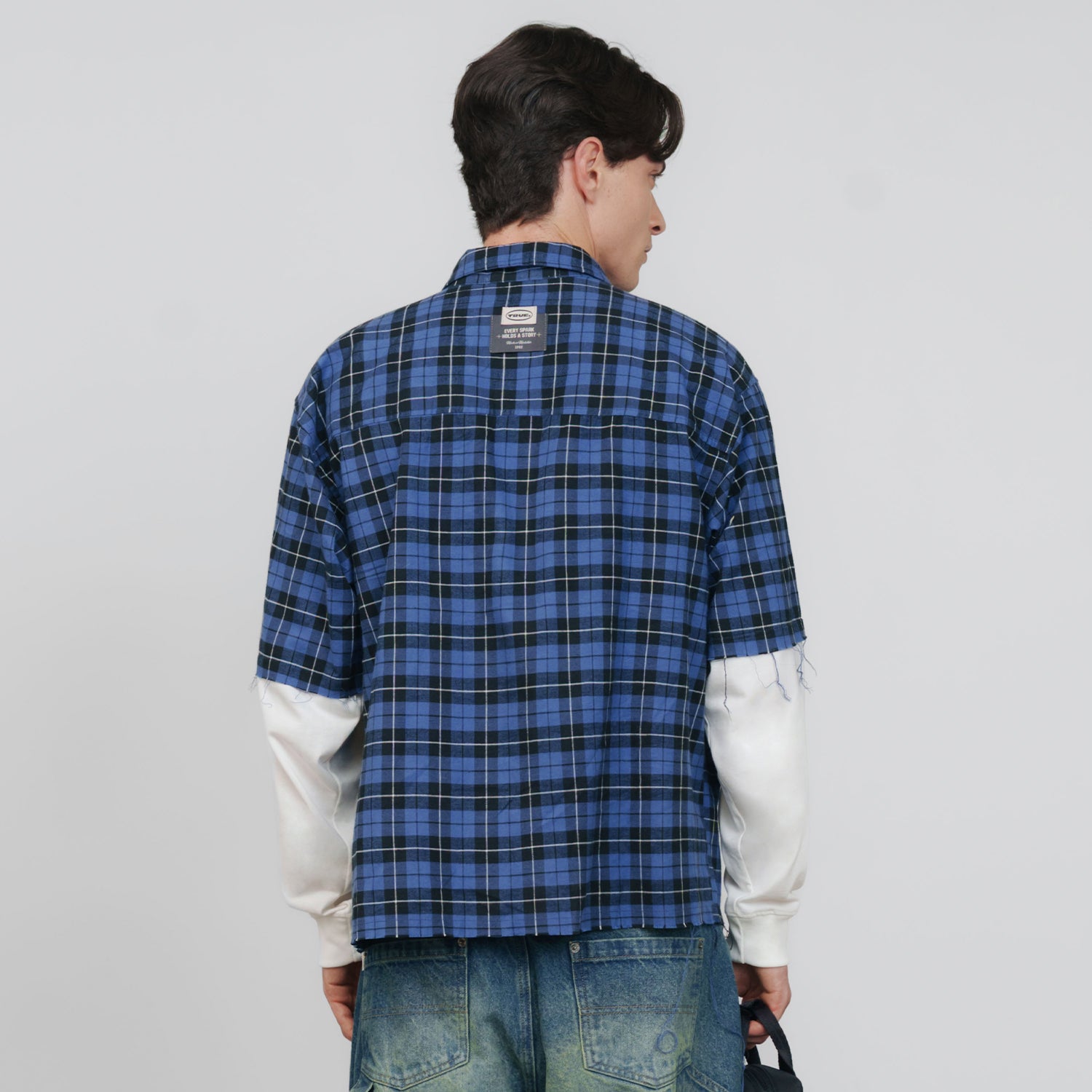 LAYER GRIND DS SHIRT - BLUE
