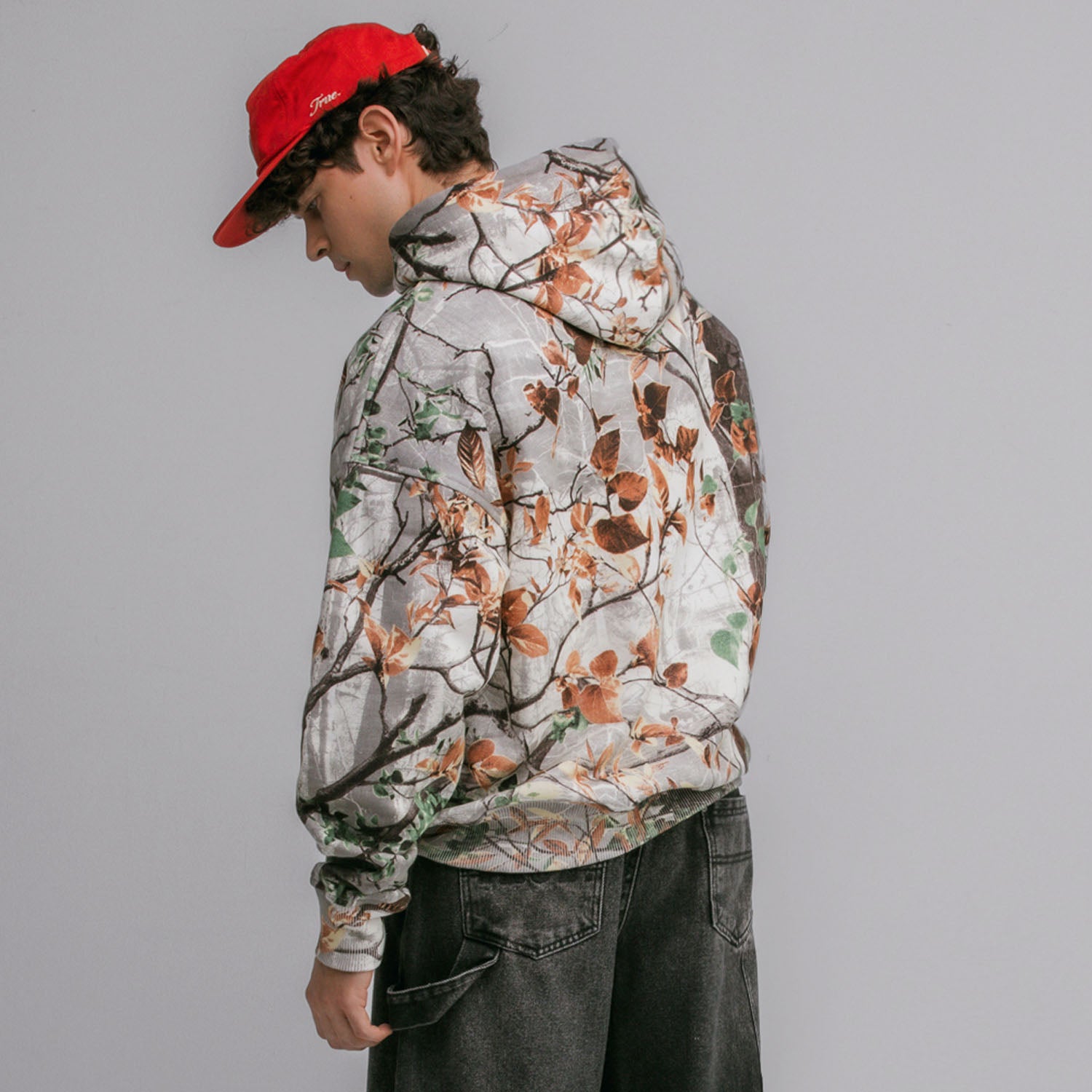 LEAF HOODIE - BROWN