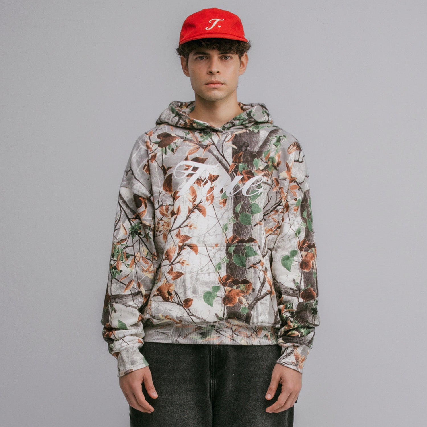 LEAF HOODIE - BROWN