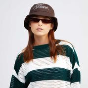LOUNGE BUCKET HAT - BROWN