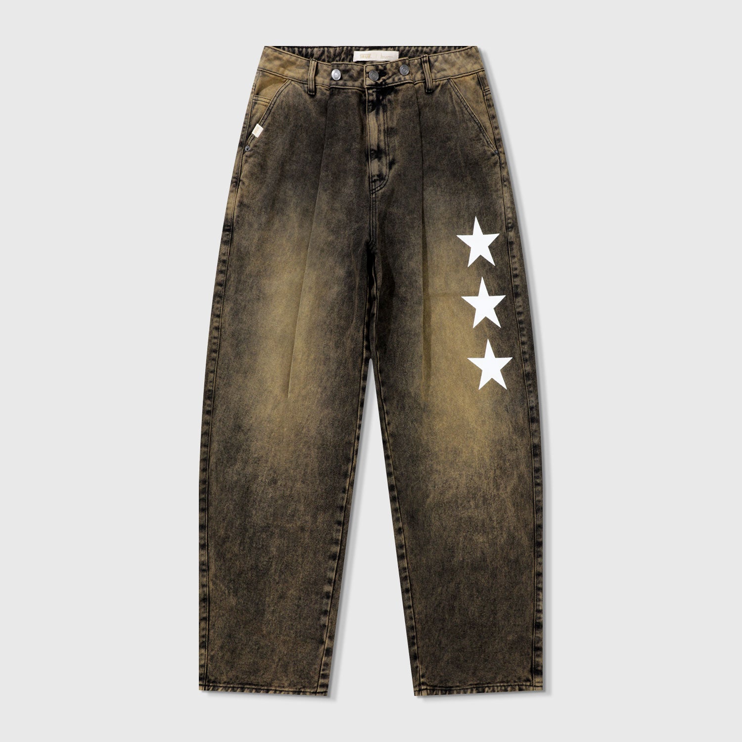 Lounge_Printed_denim_Pants_Brown-1.jpg