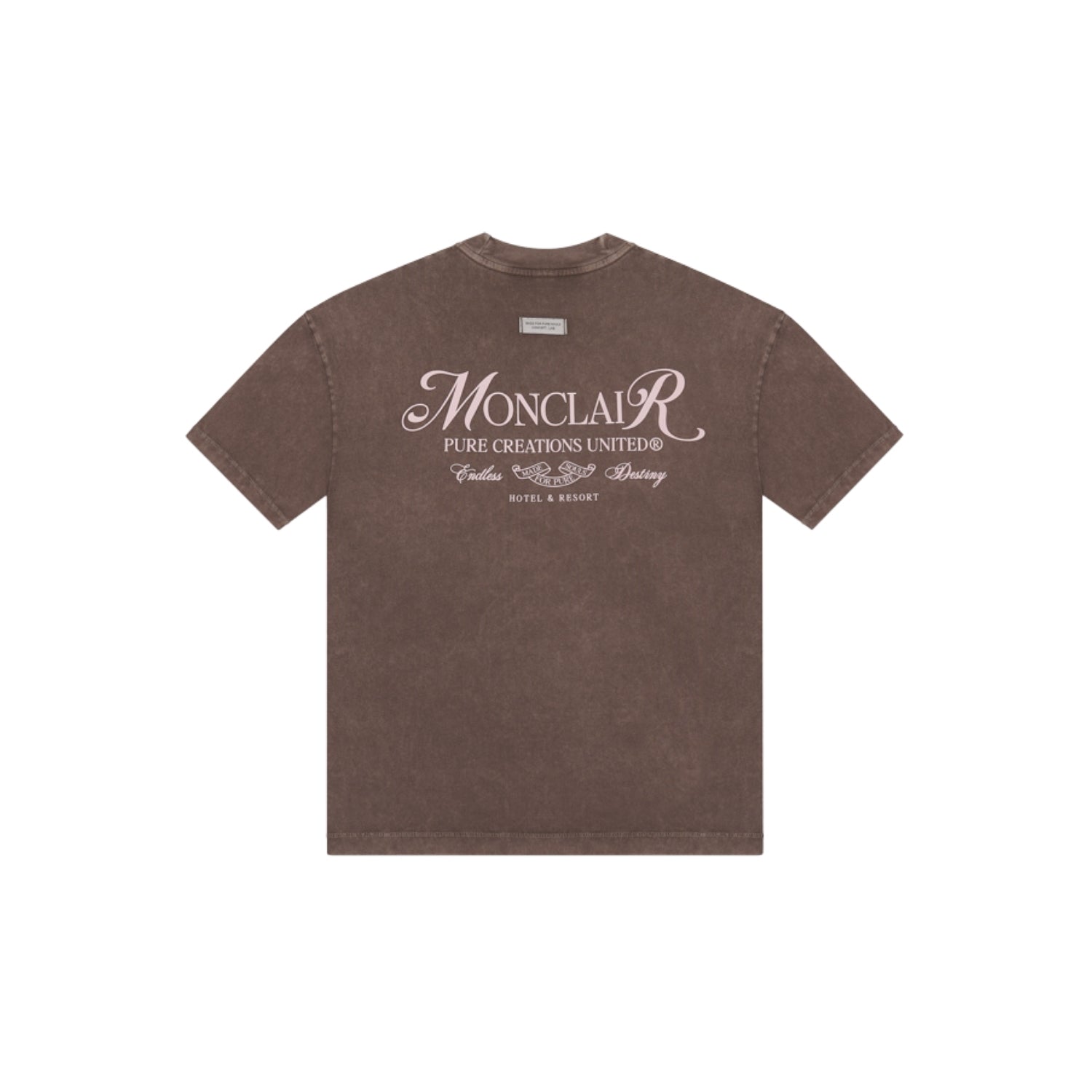 MONCLAIR BROWN T-SHIRT