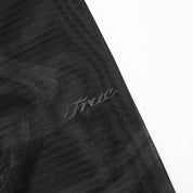 MESH PRINTED BODYSUIT - BLACK