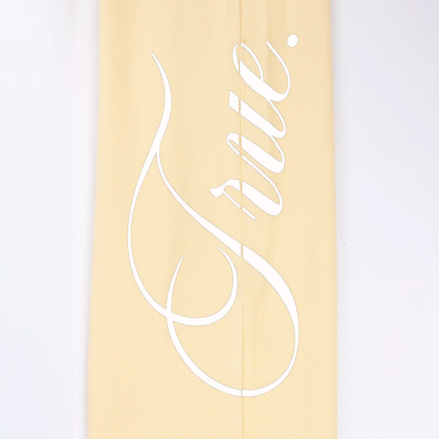 MID-RISE PANTS - BUTTER YELLOW