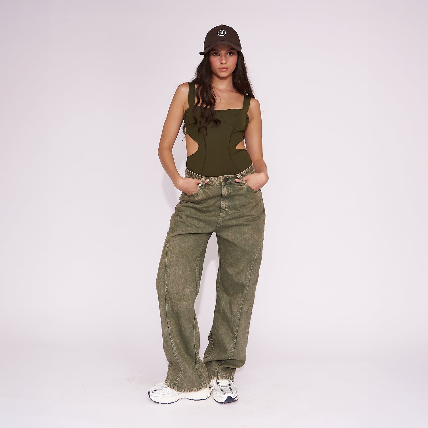 OLIVE PANTS