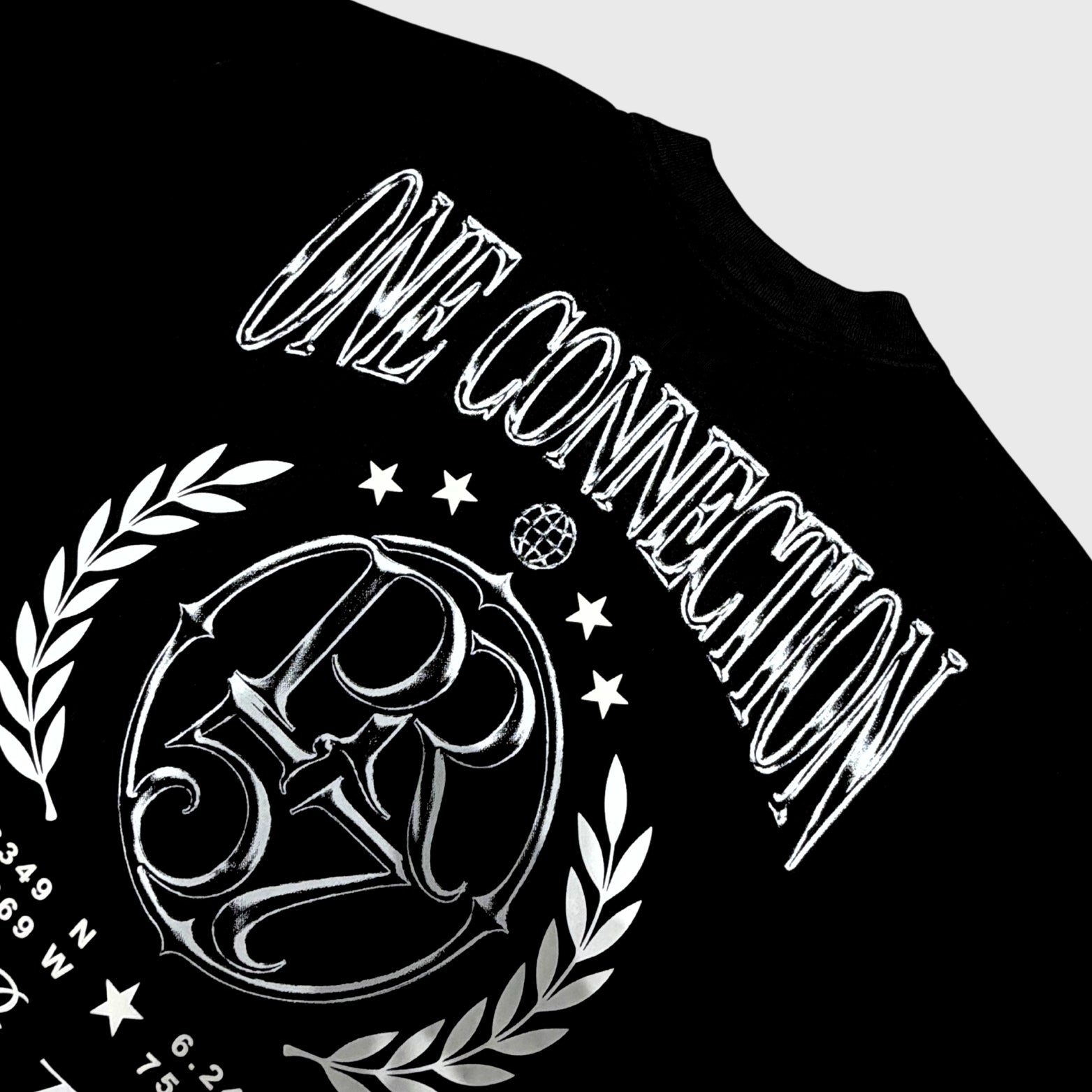ONE CONNECTION T-SHIRT - BLACK