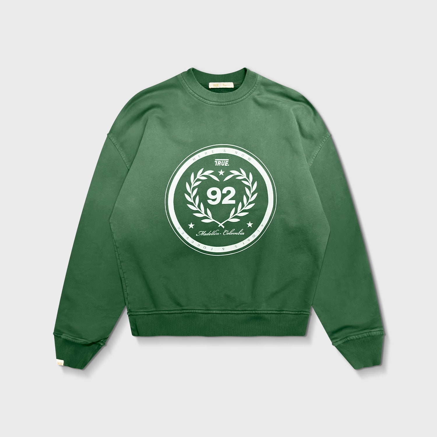 ONE PULSE CREWNECK - GRADIENT GREEN