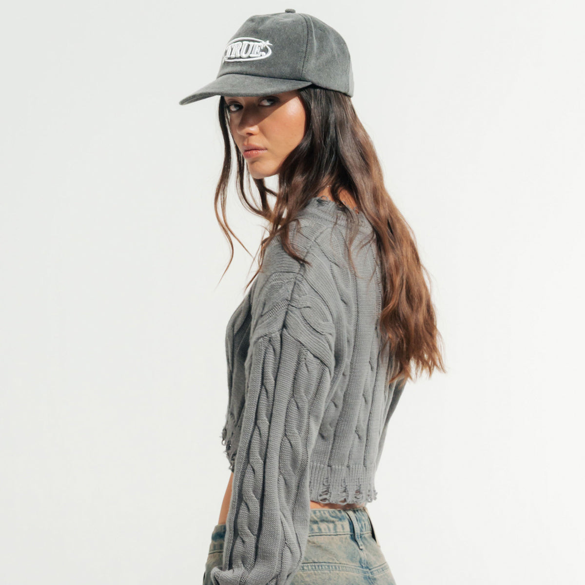 ORBIT GOLFER CAP - GRAY