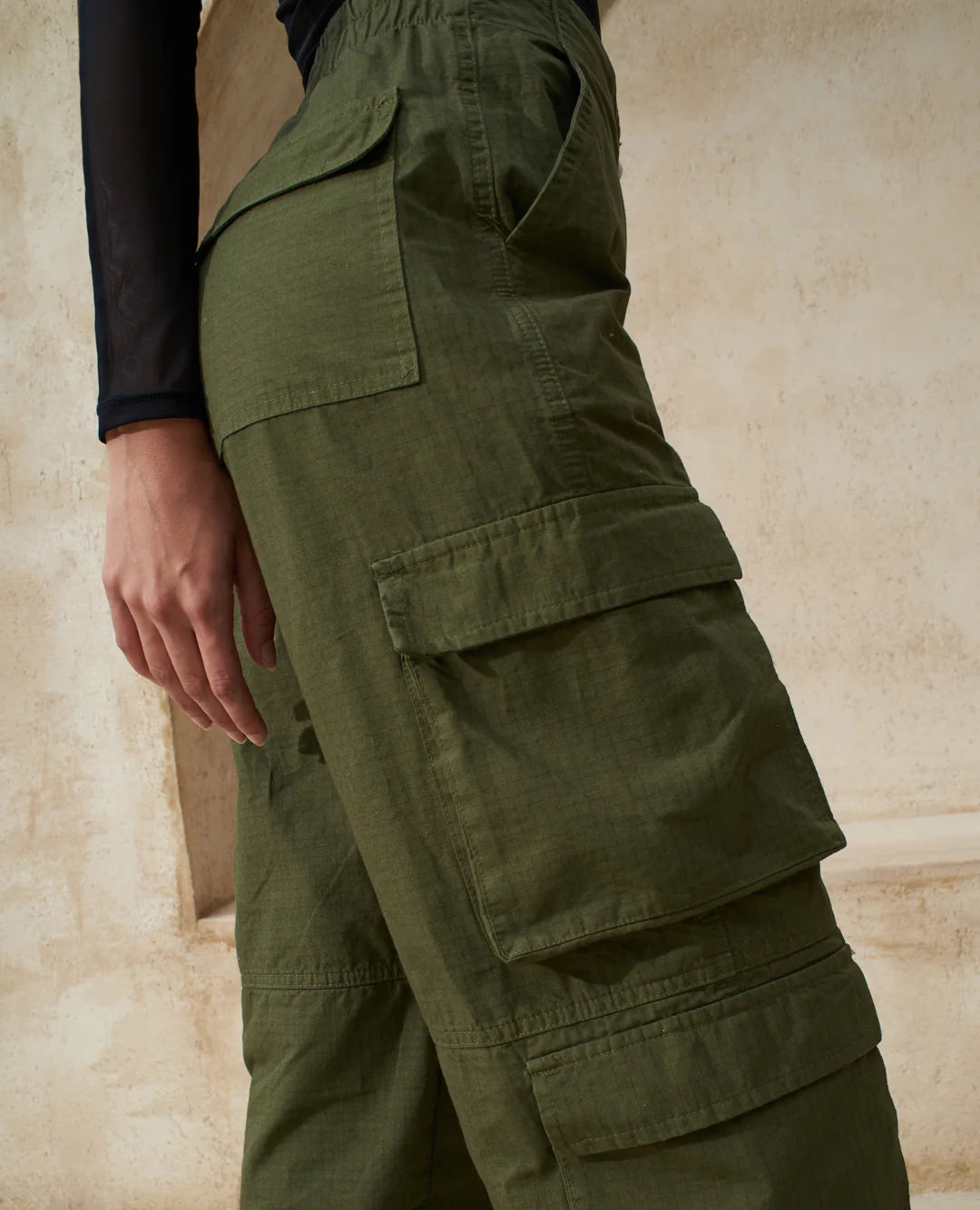 PARACHUTE PANTS VERDE