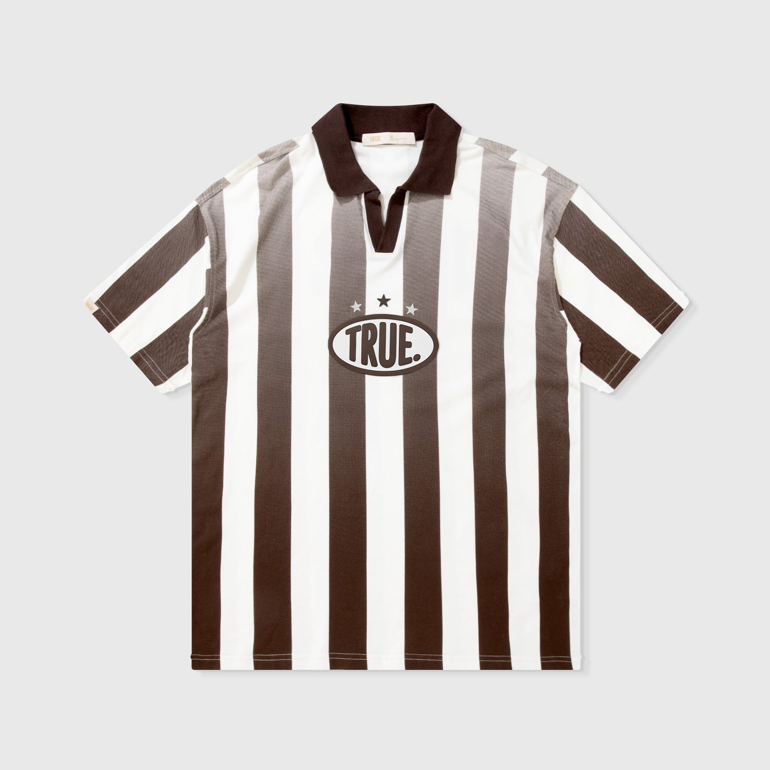 PARAÍSO OVERSIZED SOCCER T-SHIRT - BROWN