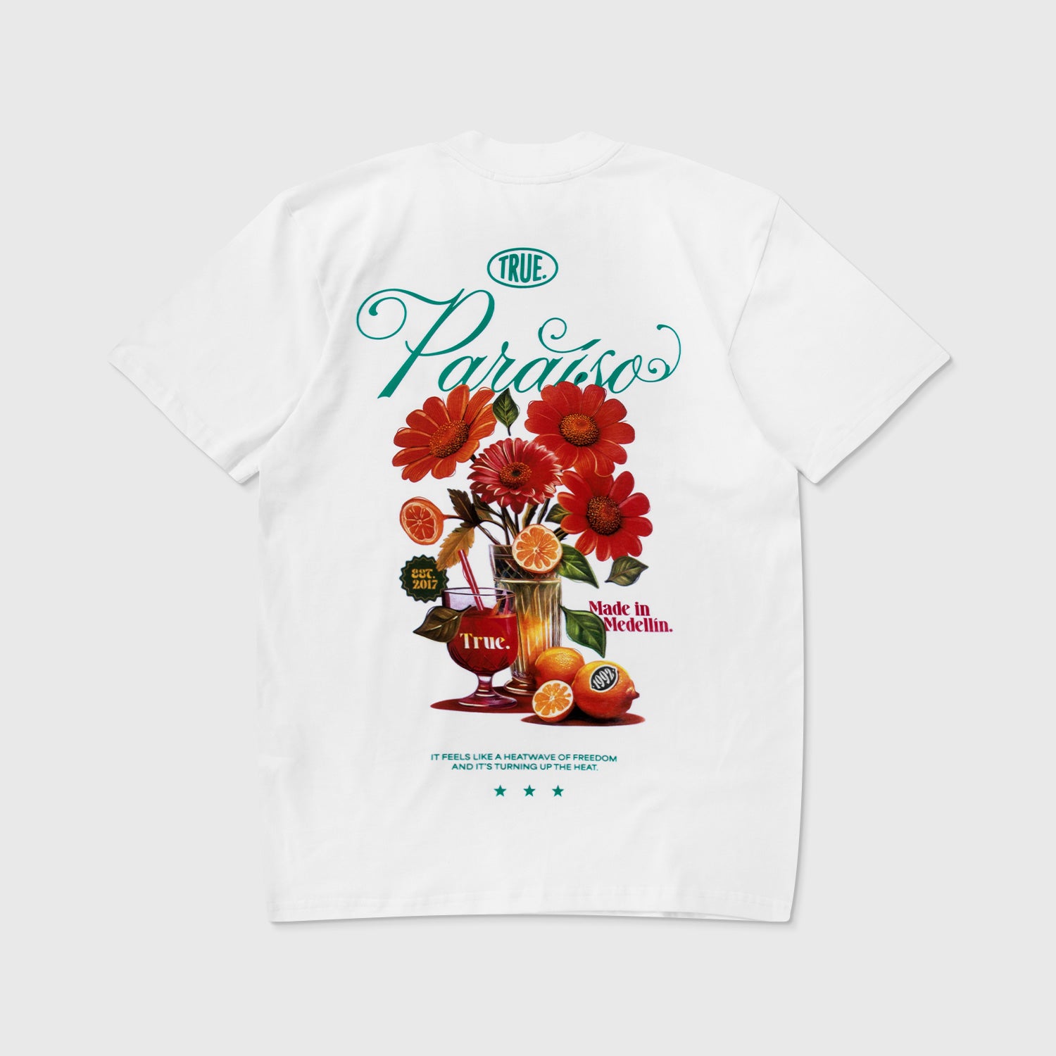 PARAÍSO REGULAR T-SHIRT - WHITE