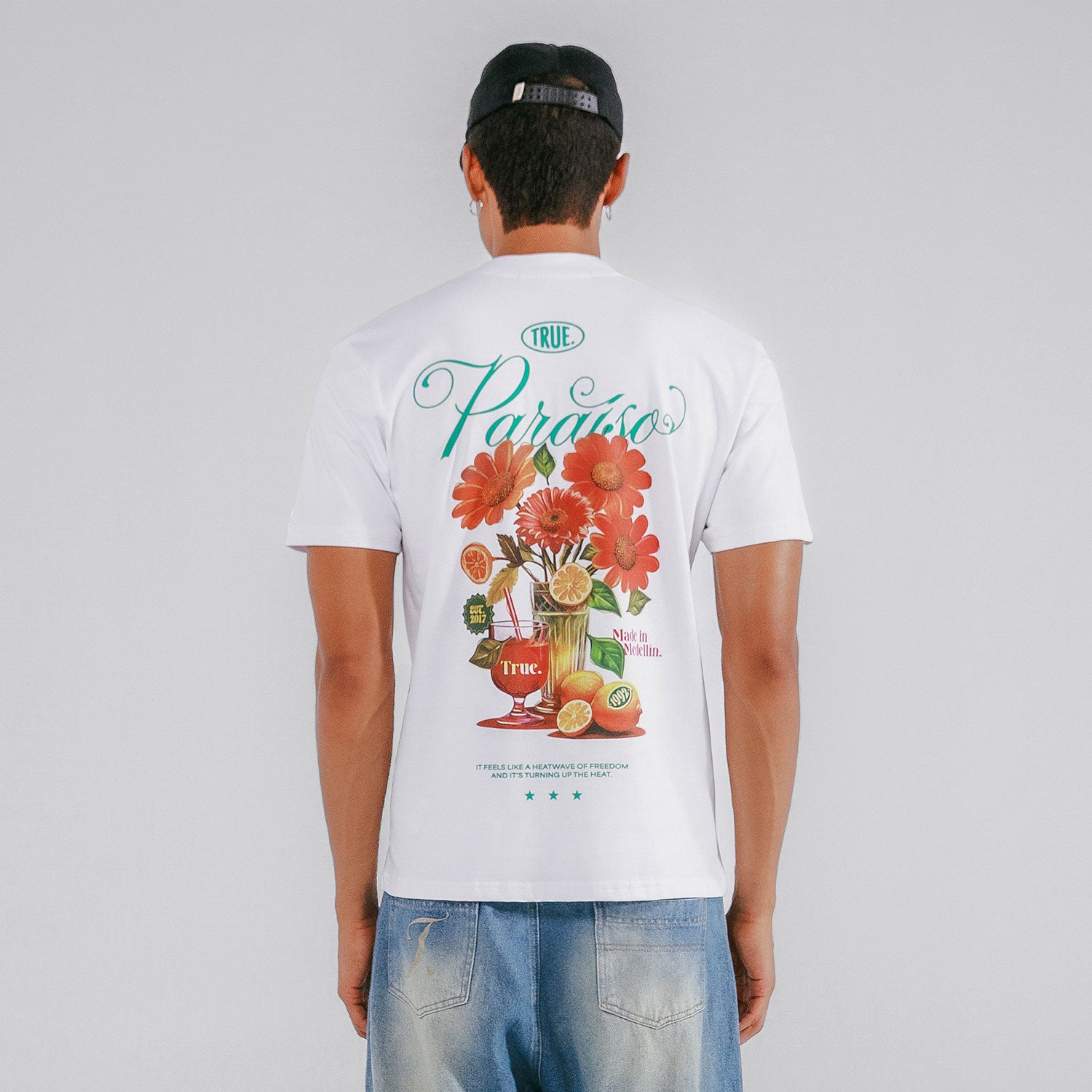 PARAÍSO REGULAR T-SHIRT - WHITE
