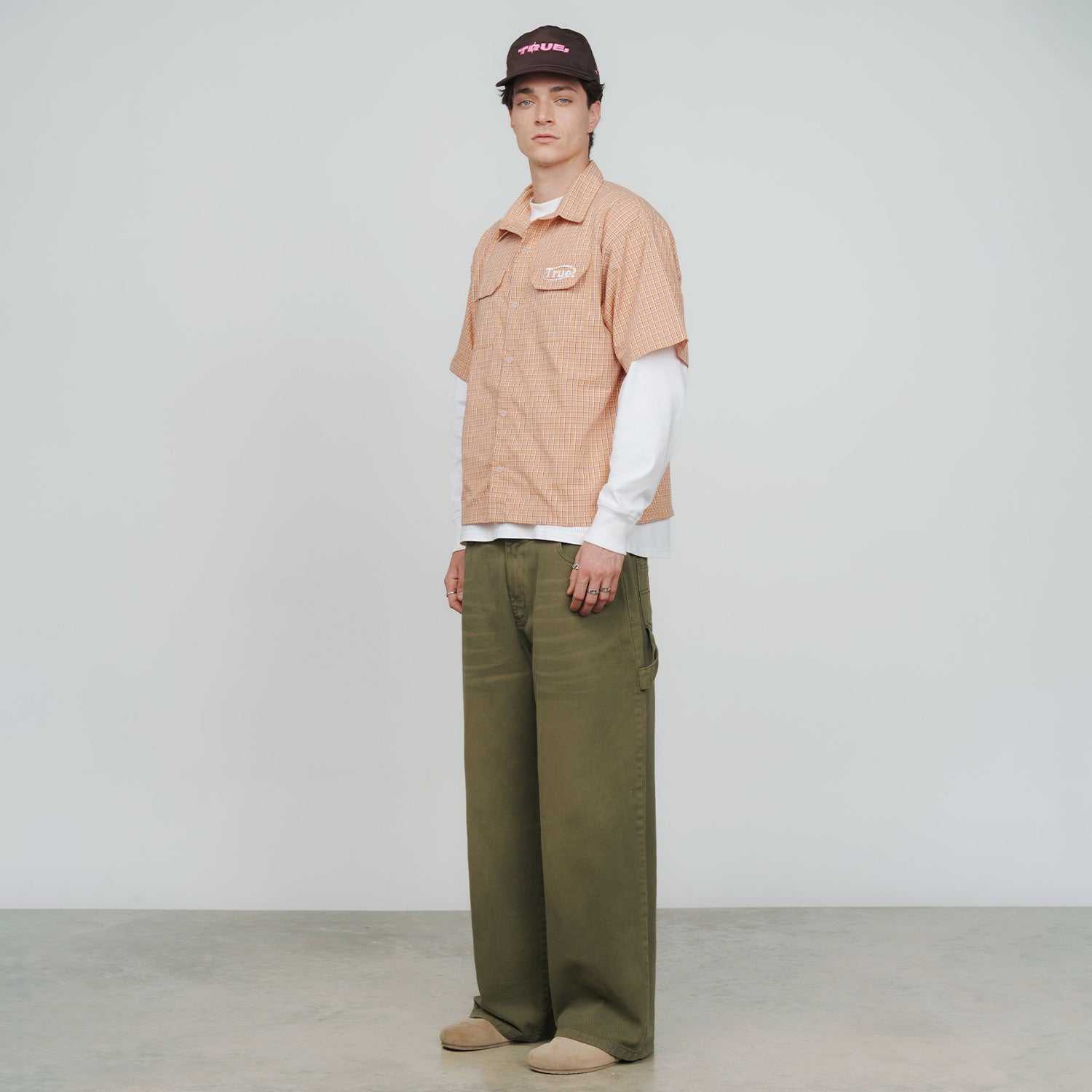 PRELUDE BUTTON-UP SHIRT - TERRACOTA