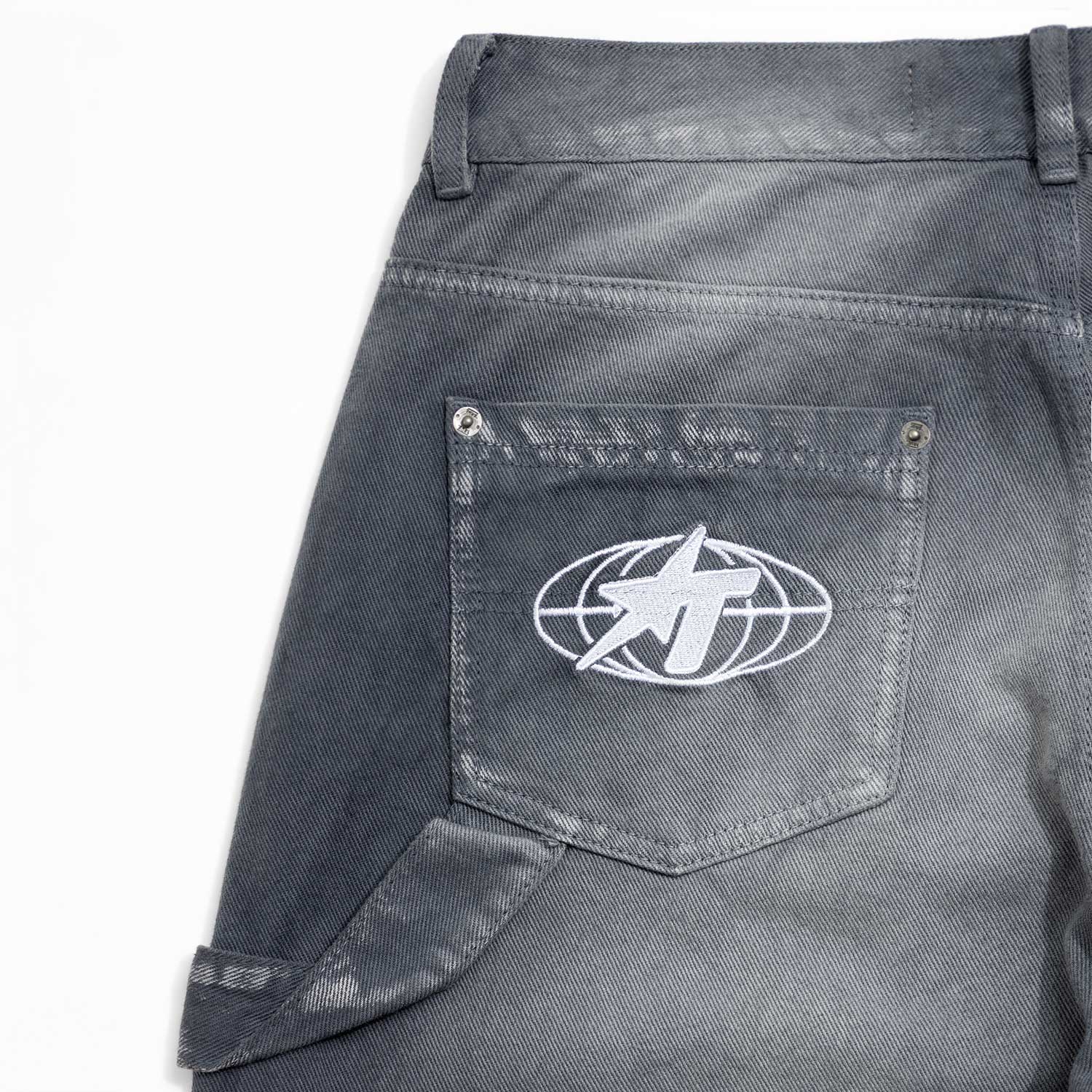 RACING CARPENTER JEANS - GRAY
