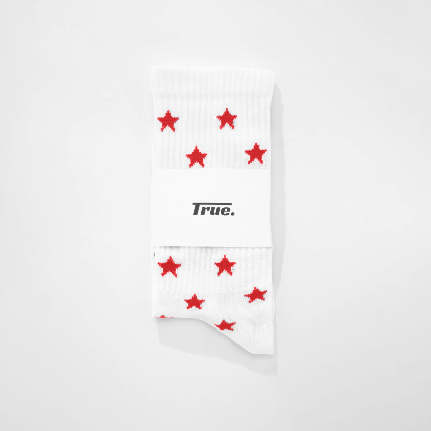 RED STAR SOCKS - WHITE