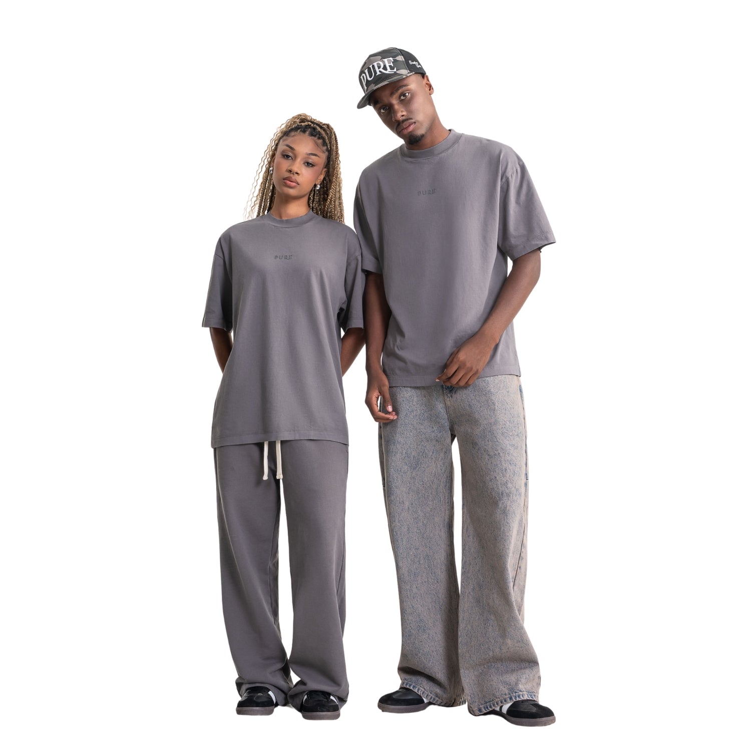 RUSTIC DARK GRAY T-SHIRT