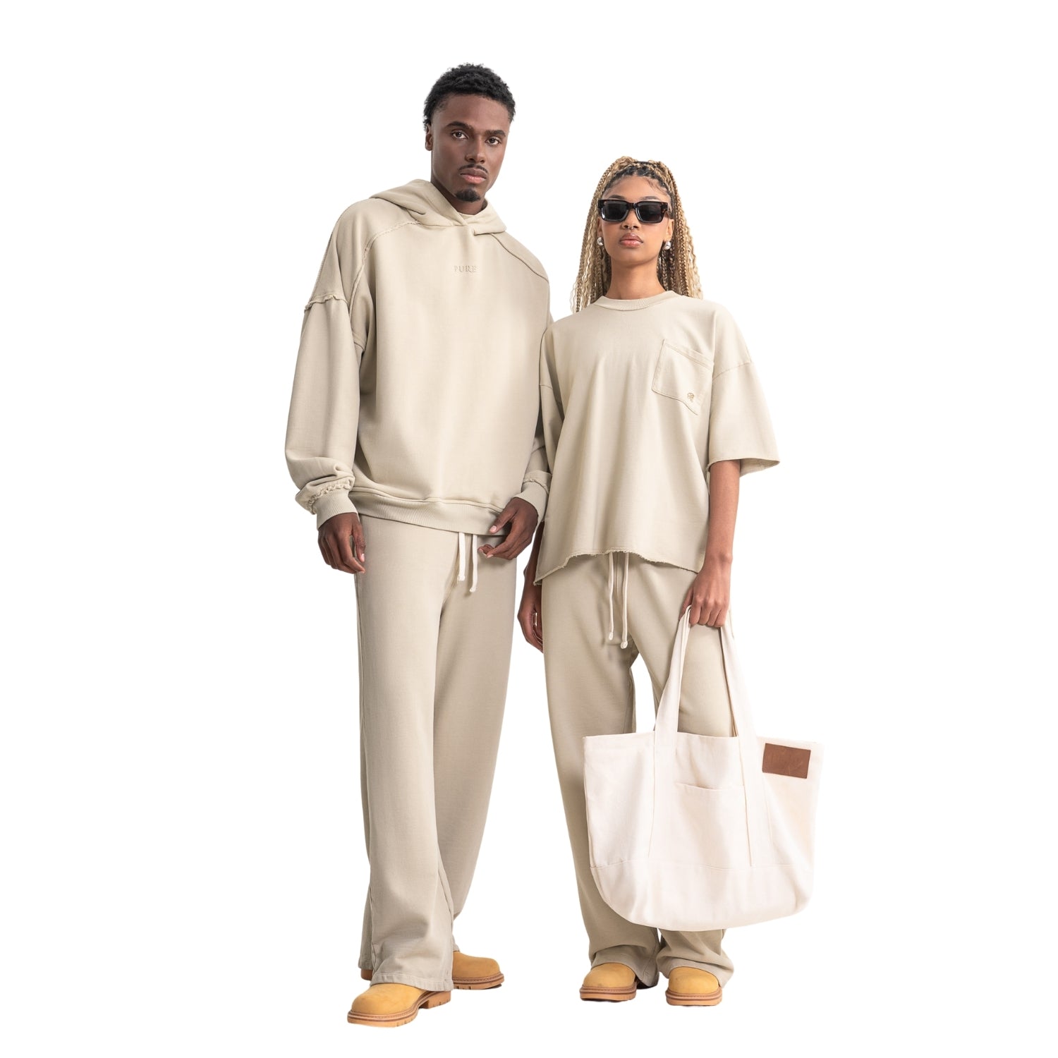 RUSTIC TAUPE POCKET T-SHIRT