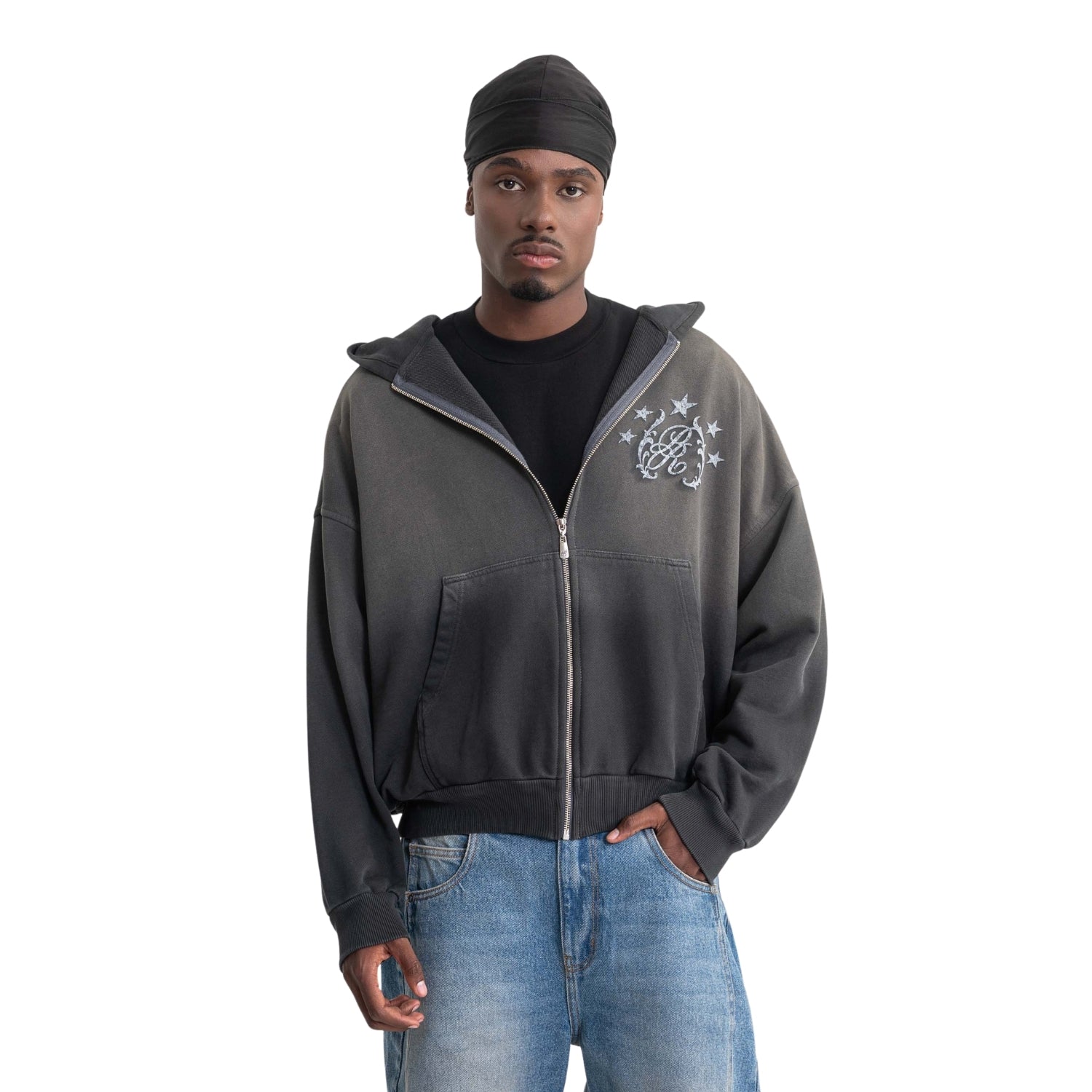 RUSTIC ZIPPER HOODIE