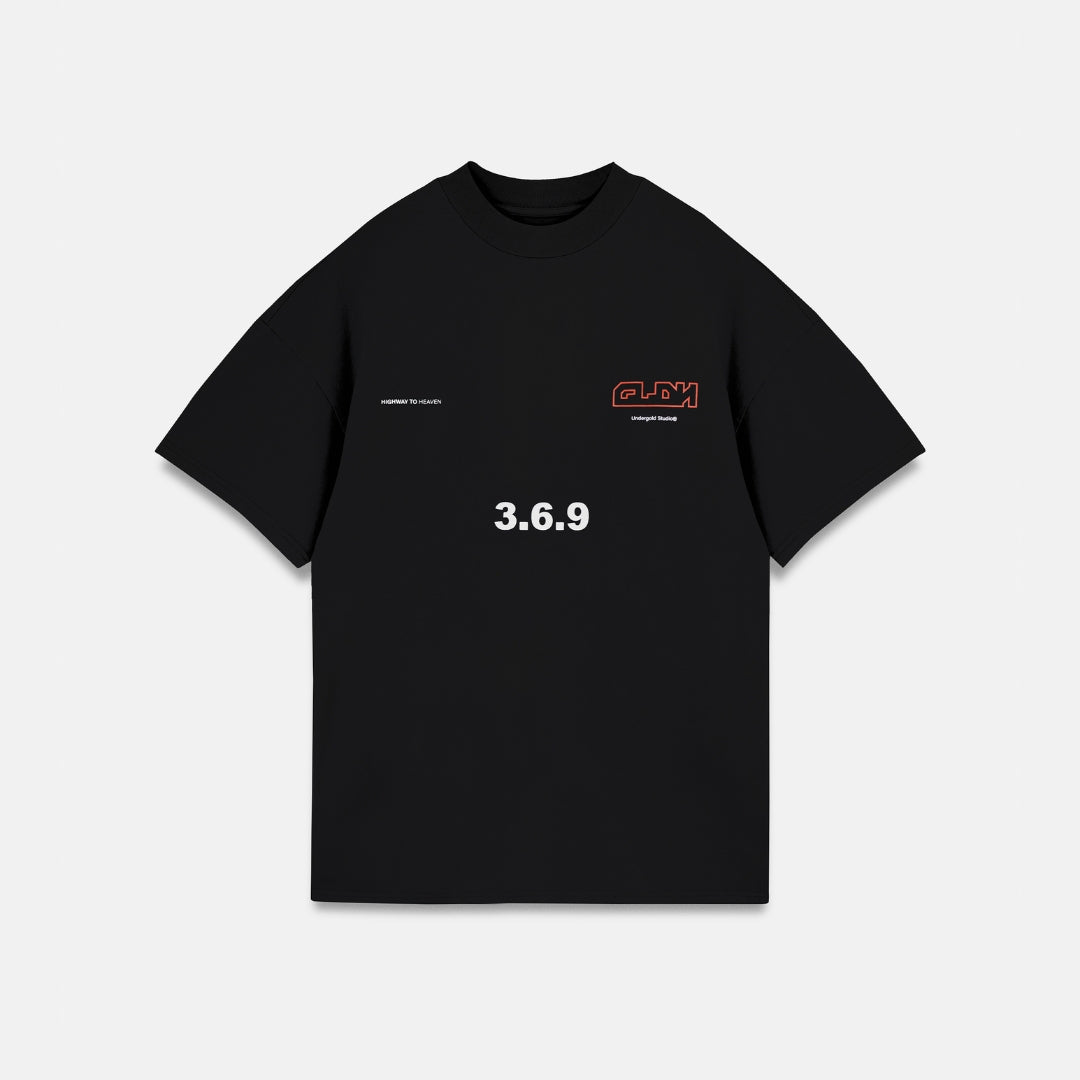 SPRING GLDN TSHIRT - BLACK