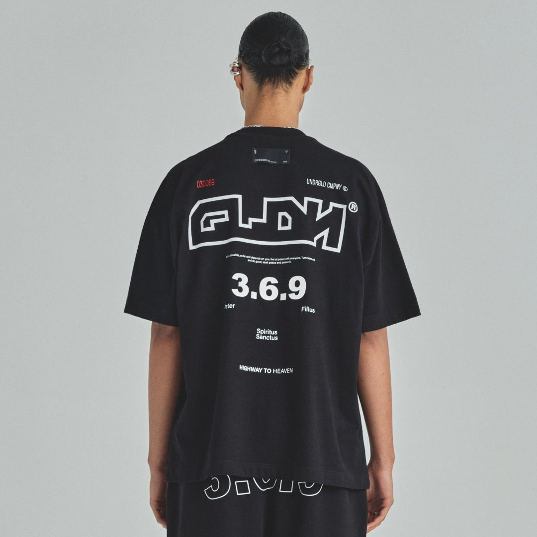SPRING GLDN TSHIRT - BLACK