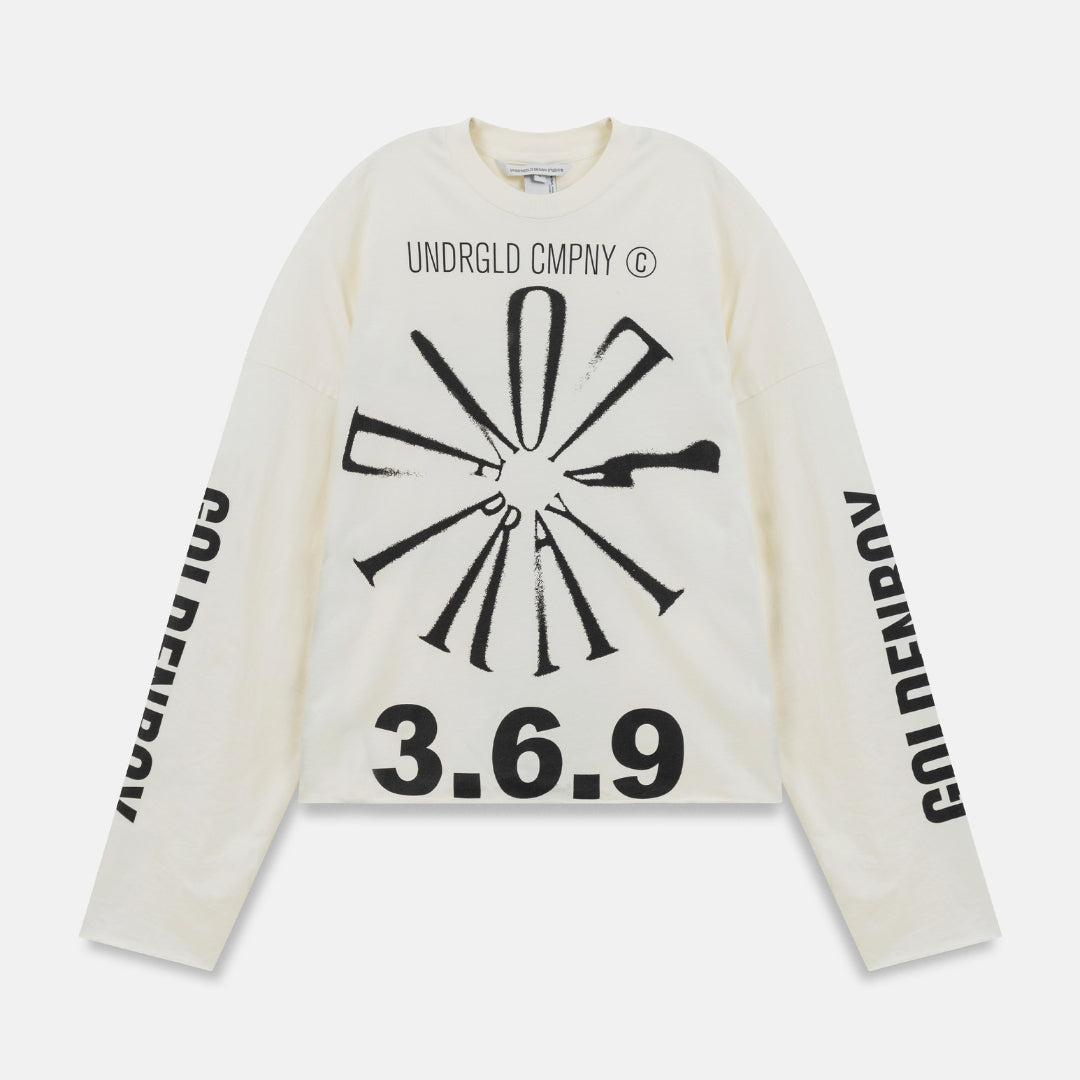 SPRING PRAY 4 LOVE LONG SLEEVE TSHIRT - WHITE