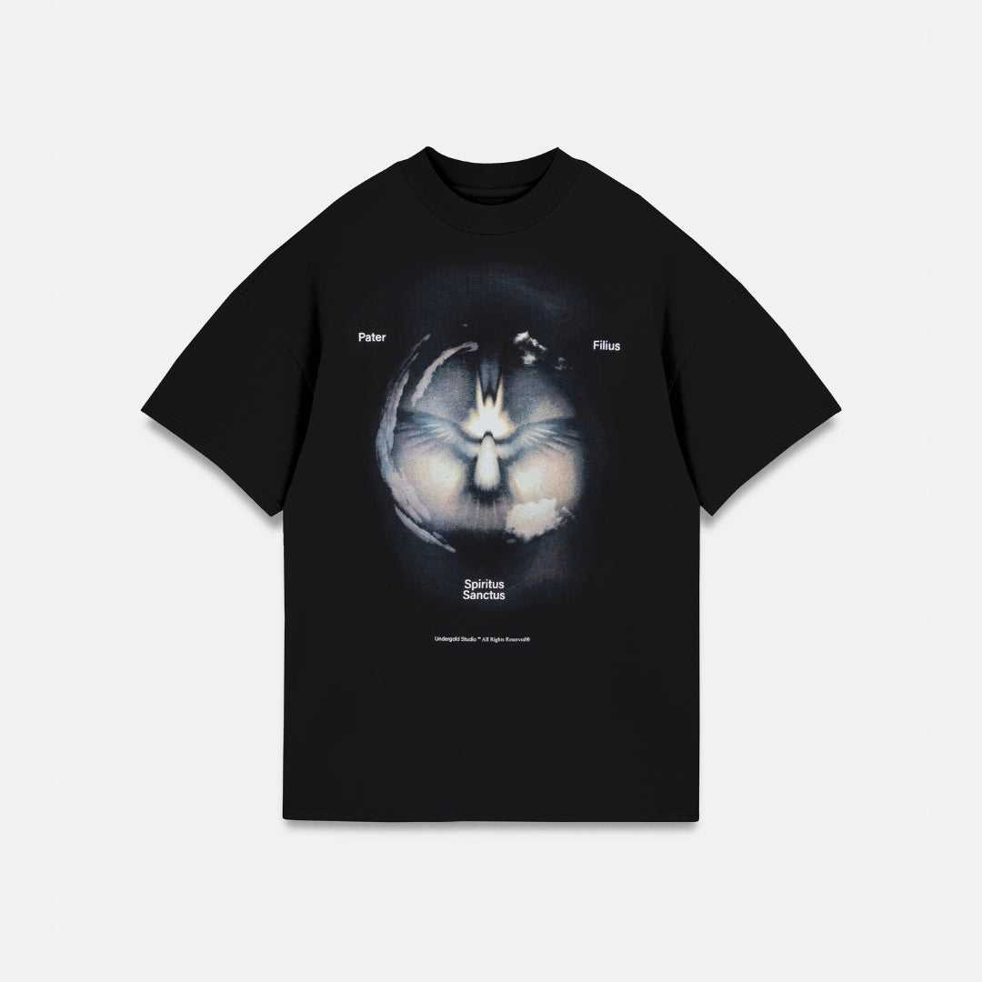 SPRING SPIRITUS SANCTUS TSHIRT - BLACK