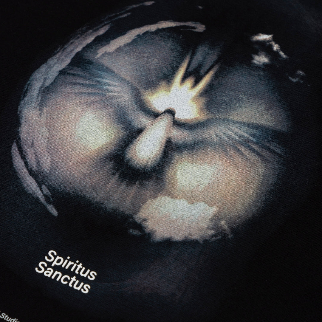 SPRING SPIRITUS SANCTUS TSHIRT - BLACK