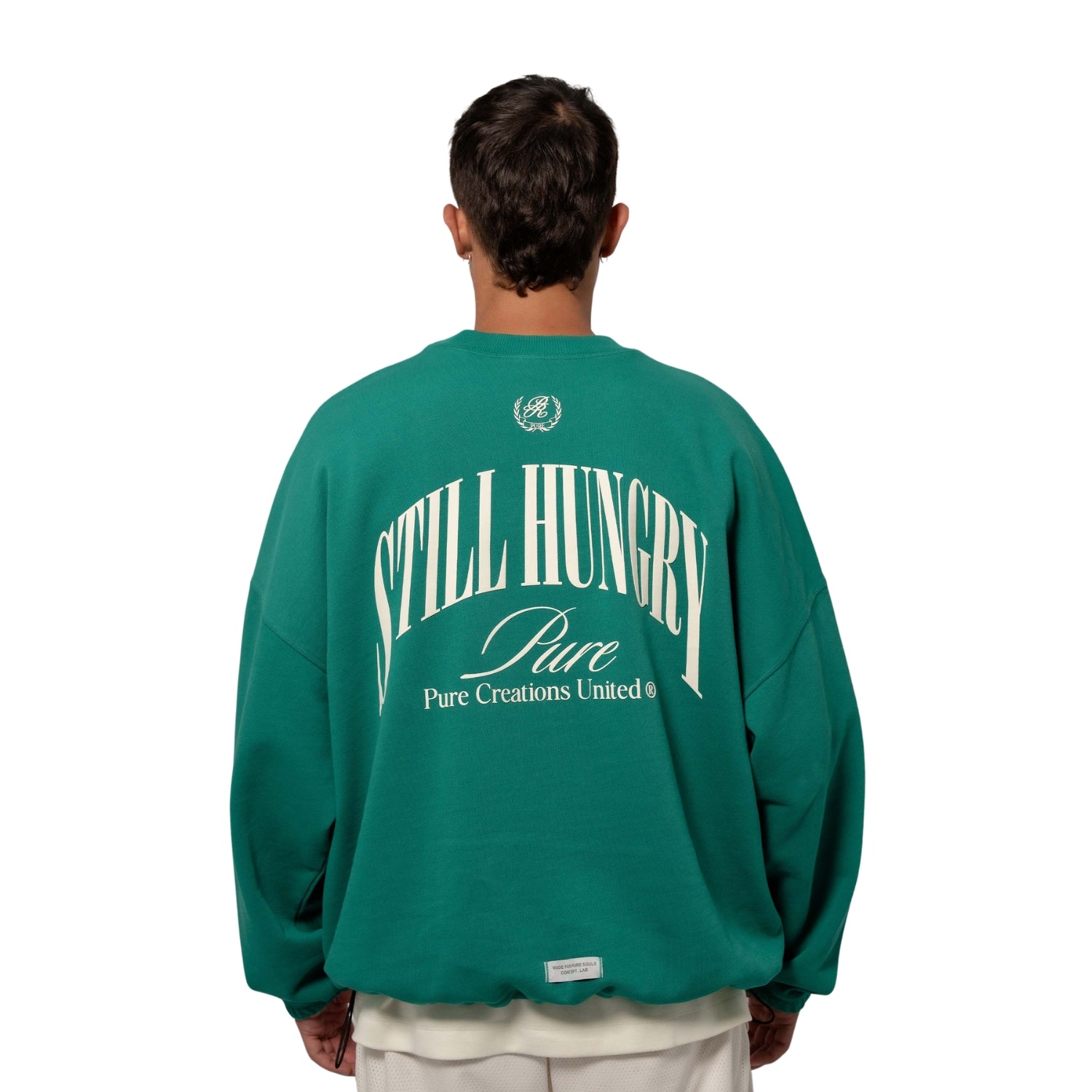 STILL HUNGRY GREEN PULLOVER
