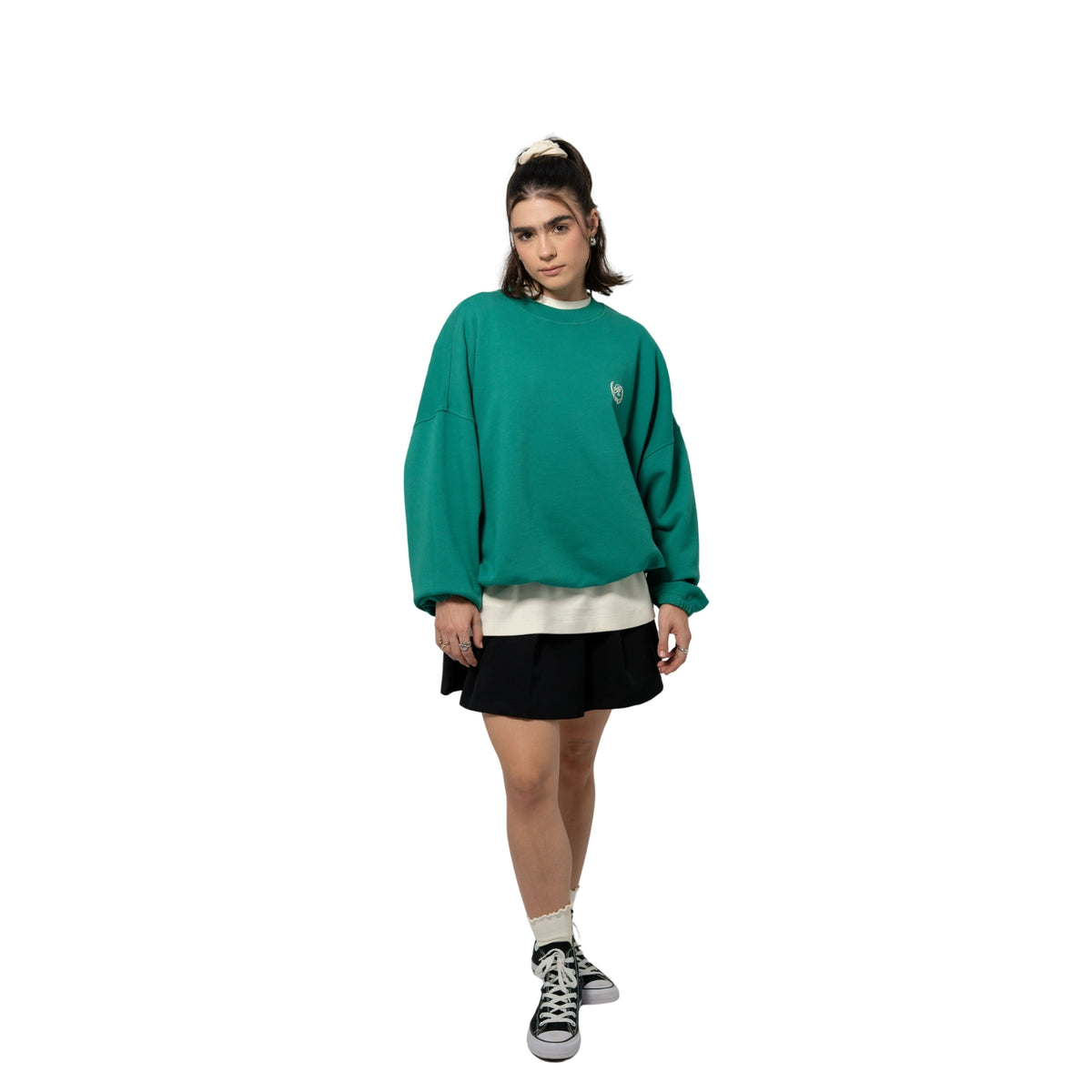 STILL HUNGRY GREEN PULLOVER