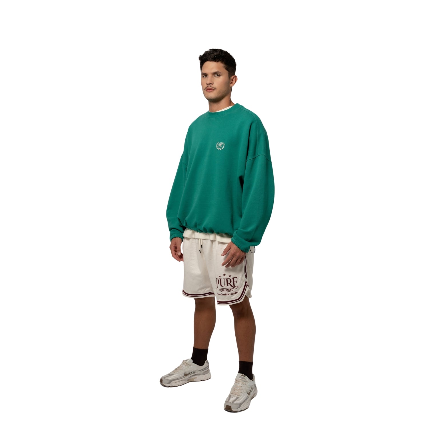 STILL HUNGRY GREEN PULLOVER