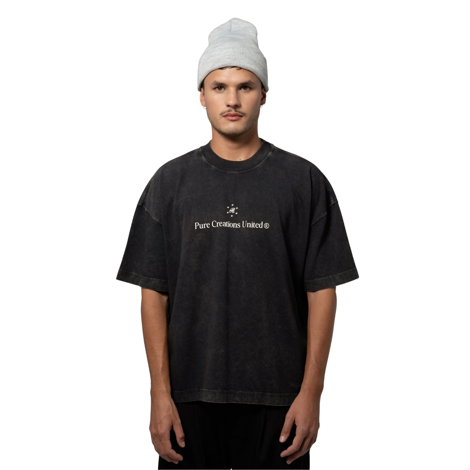 STILL HUNGRY WASHED GRAY T-SHIRT